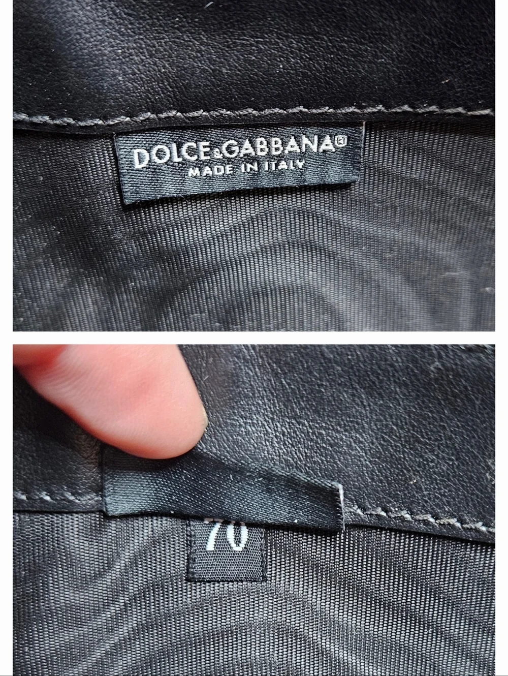 Dolce & Gabbana | DG Logo Leather Accordion Crossbody | Black - Picture 2 of 16